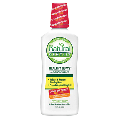 NATURAL DENTIST HEALTHY GUMS